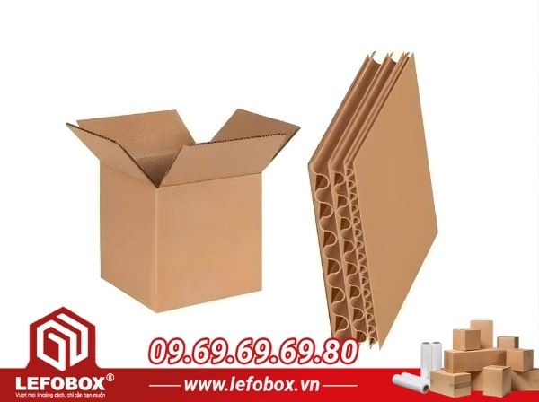 Thùng carton cũ Đà Nẵng 7 lớp